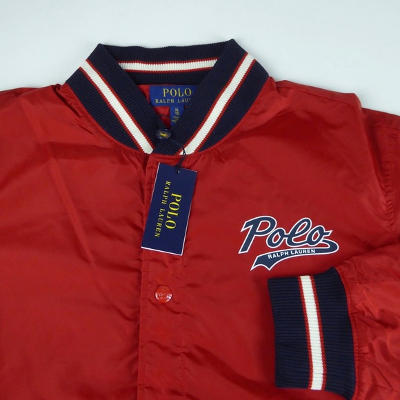 Polo Ralph Lauren Nylon Varsity Baseball Jacket ⚾️